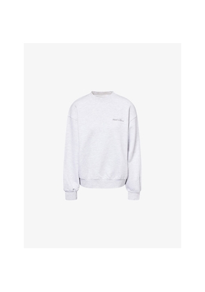 Womens The Couture Club Padel & Palomas Brand-Embroidered Cotton-Blend Sweatshirt