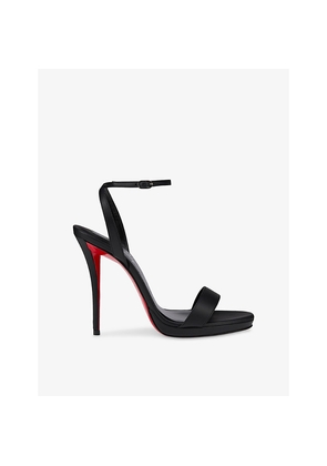 Womens Christian Louboutin Miss Z 120 Leather Heeled Sandals
