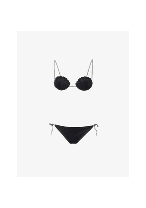 Womens Oseree Lumière Shell Two-Piece Bikini Set