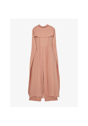 Womens Reiss Farley Wide-Leg Woven Jumpsuit