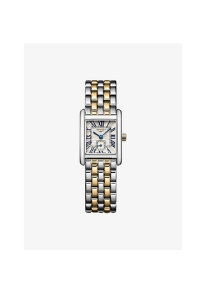 Longines L5.200.5.70.7 Mini Dolcevita 18ct Yellow-Gold and Stainless-Steel Quartz Watch