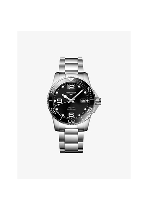 Mens Longines L3.781.4.56.6 Hydroconquest 41mm Stainless-Steel Automatic Watch