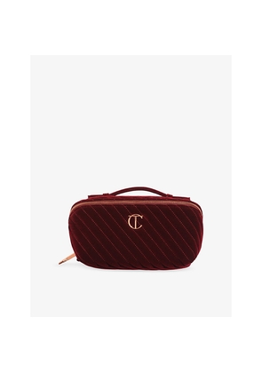 Charlotte Tilbury Large Velvet Make-Up Organiser Travel Bag