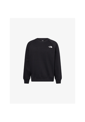 Mens The North Face Nse Graphic-Print Raglan-Sleeve Cotton-Jersey Sweater