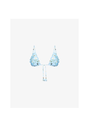 Womens Seafolly Modern Romance Triangle Bikini Top