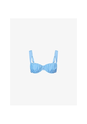 Womens Faithfull The Brand Emily Balconette Bikini Top