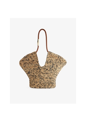 Womens Zimmermann Golden-Time Medium Raffia Tote Bag