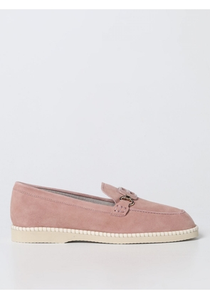 Hogan moccasins in suede