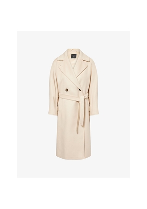 Womens Weekend Max Mara Resina Notch-Lapels Wool Coat