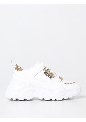 Versace Jeans Couture sneakers in leather with glitter