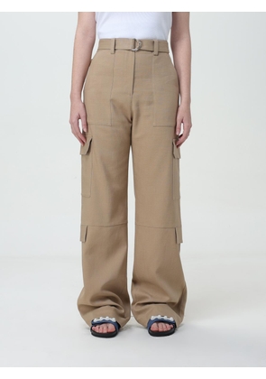 Pants MSGM Woman color Sand