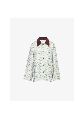 Womens Sister Jane Mist Jacquard Woven Jacket