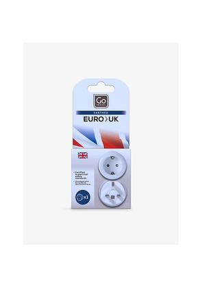 Go Travel Earthed Euro/Uk Adapter