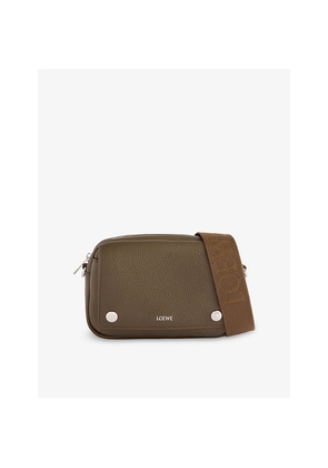 Mens Loewe Pebble Messenger Mini Leather Cross Body Bag