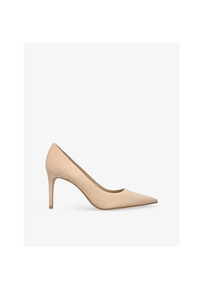 Womens Stuart Weitzman Stuart Power 85 Heeled Suede Pumps