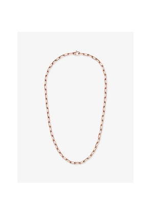 Womens Santos De Cartier Medium 18ct Rose-Gold Chain Necklace