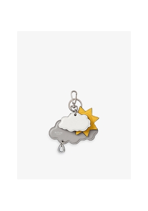 Mulberry Sun Cloud Leather Keyring