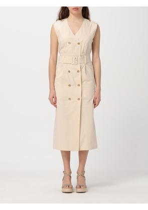 Dress TWINSET Woman color Beige