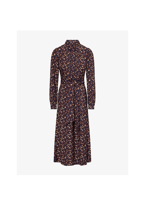 Womens Me And Em Jacquard Maxi Shirt Dress