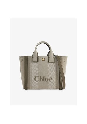 Womens Chloe Small Carry Canvas Tote Bag