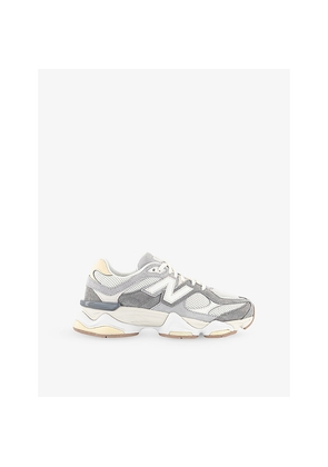 Womens New Balance 9060 Suede and Mesh Trainers