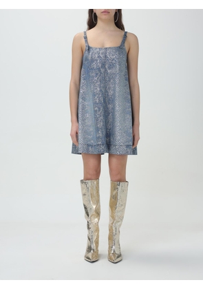 Dress VERSACE JEANS COUTURE Woman color Blue