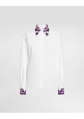 Dolce & Gabbana Cotton Shirt - Woman Shirts And Tops White Cotton 46