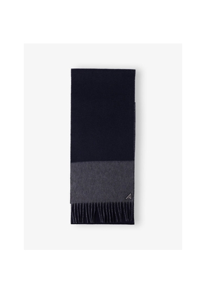 Mens Prada Logo-Embellished Cashmere Scarf