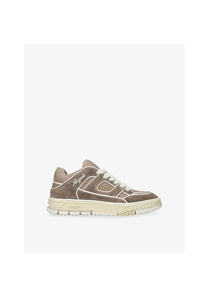 Mens Axel Arigato Area Suede and Mesh Trainers