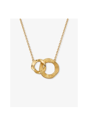 Womens Astley Clarke Raye Link 18ct Yellow Gold Vermeil Pendant Necklace