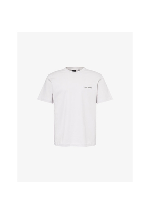 Mens Daily Paper Matchstick Graphic-Print Cotton Shirt