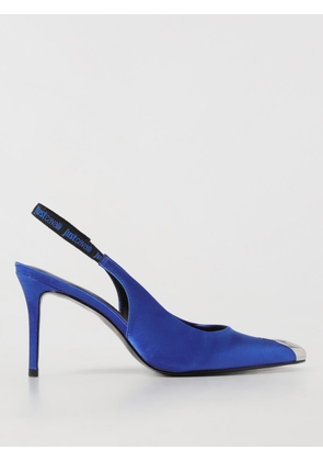 High Heel Shoes JUST CAVALLI Woman color Blue