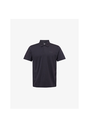 Mens Salomon Trackline Short-Sleeve Jersey Polo Shirt