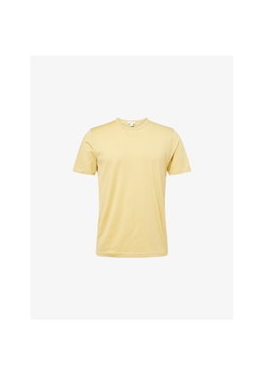 Mens Sunspel Classic Short-Sleeve Cotton T-Shirt