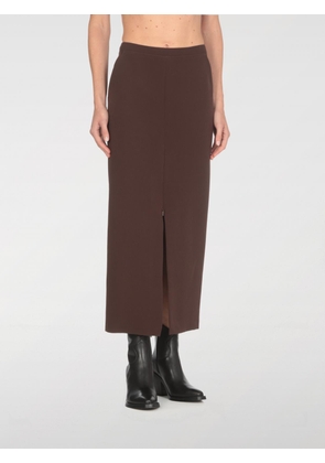 Skirt PINKO Woman color Brown