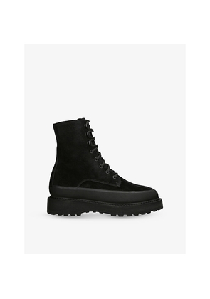 Womens Le Monde Beryl Dolomite Suede Ankle Boots