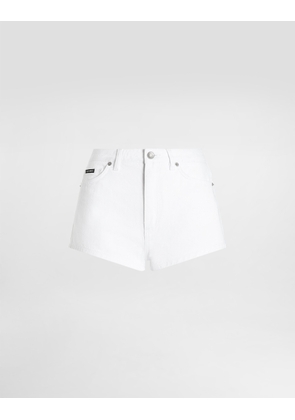 Dolce & Gabbana Denim Shorts - Woman Denim And Jeans Multi-colored 42