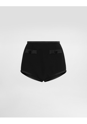 Dolce & Gabbana Wool Crêpe Culottes - Woman Pants And Shorts Black 38