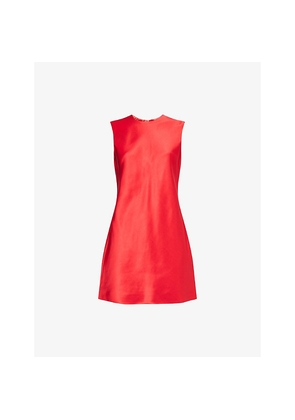 Womens JW Anderson Shift Sleeveless Woven Mini Dress
