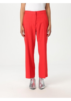Pants MSGM Woman color Red