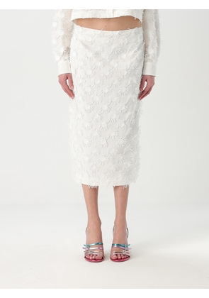 Skirt MSGM Woman color White