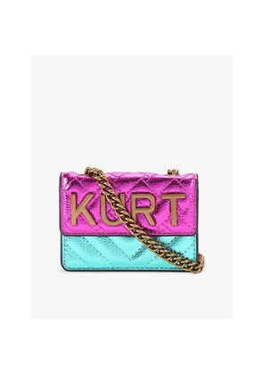 Womens Kurt Geiger London Kensington Micro Faux-Leather Cross-Body Bag
