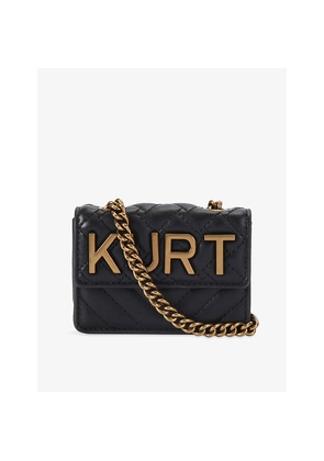 Womens Kurt Geiger London Kensington Micro Faux-Leather Cross-Body Bag