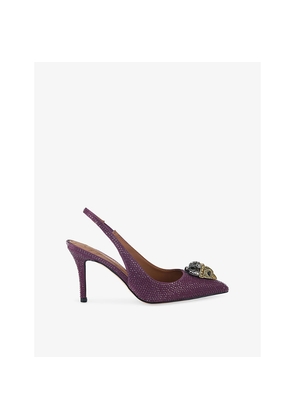 Womens Kurt Geiger London Belgravia Woven Courts