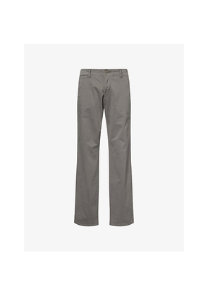Mens Paige Vincent Straight-Leg Stretch Cotton-Blend Trousers
