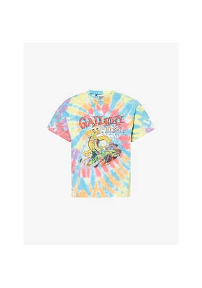 Mens Gallery Dept Rally Tie-Dye Graphic-Print Cotton-Jersey T-Shirt