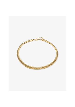 Womens Sif Jakobs Riva 18ct Yellow Gold-Plated Sterling-Silver Necklace