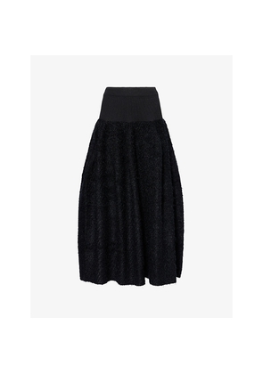 Womens CFCL Pottery Pile Glitter Knitted Midi Skirt