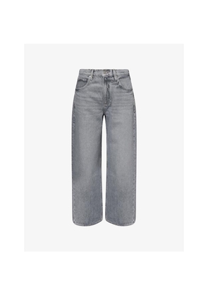 Womens Paige Cameron Wide-Leg Denim Jeans