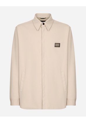 Dolce & Gabbana Technical Fabric Shirt With Tag - Man Shirts Beige 52